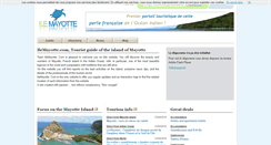 Desktop Screenshot of en.ilemayotte.com