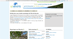 Desktop Screenshot of ilemayotte.com